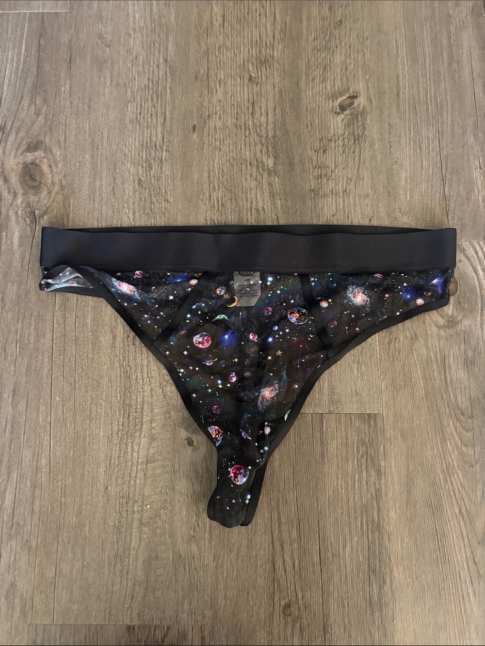 Parade Silky Mesh Sheer High Cut Thong (Astrology)